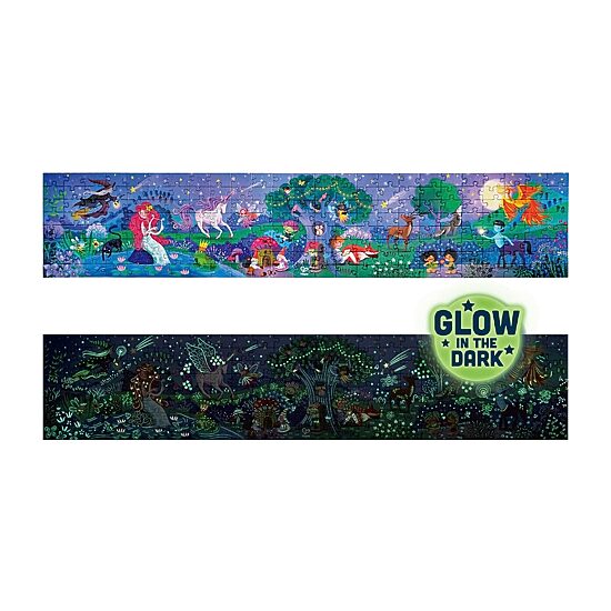Hape Glow-In-The-Dark Magic Forest 2-pc. Puzzle