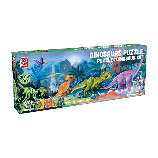 Hape Glow-In-The Dark Puzzle: Dinosaurs Puzzle