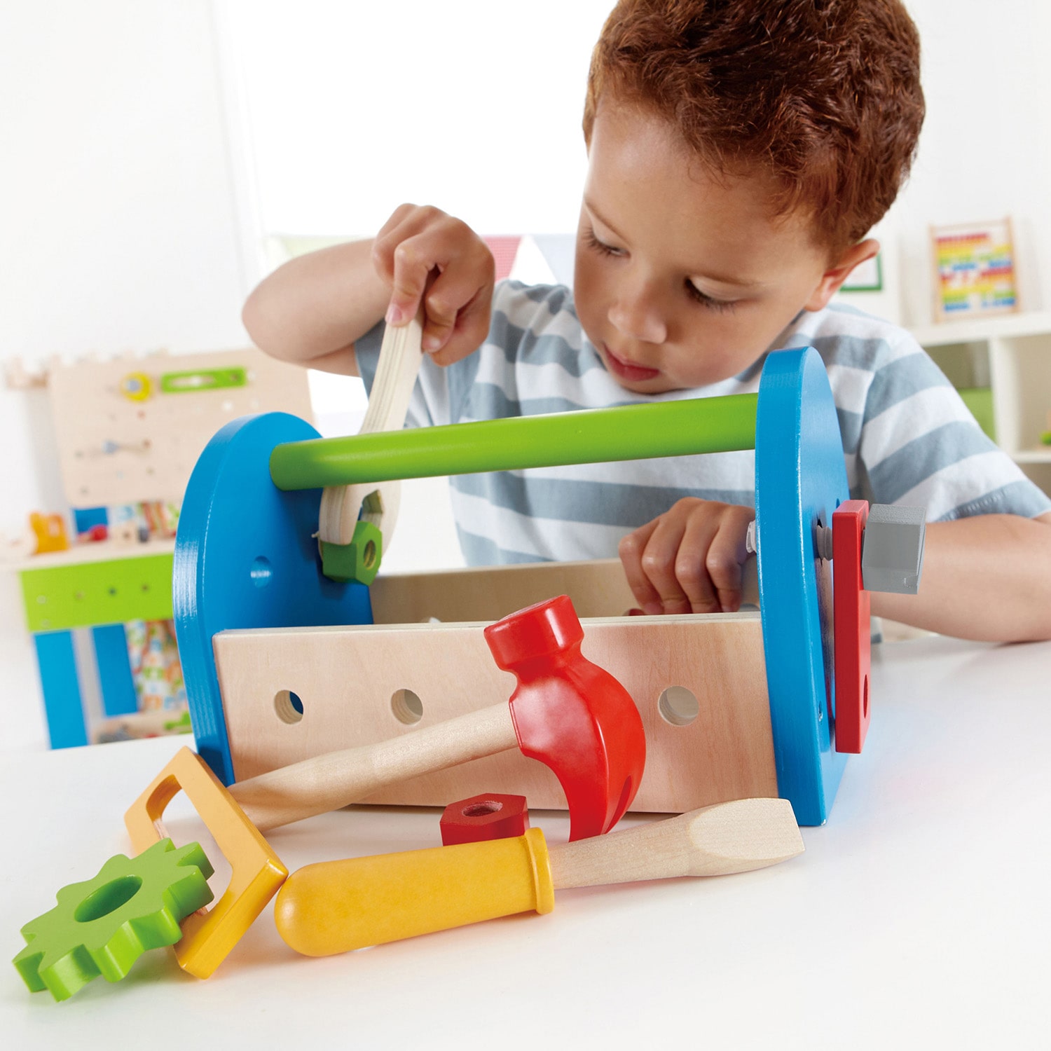 Hape Fix It Kids Tool Box Play Set Toy Tool