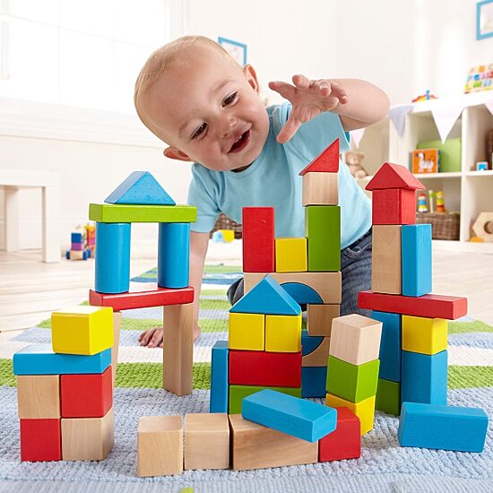 Hape Maple Wood Building Blocks Building Blocks