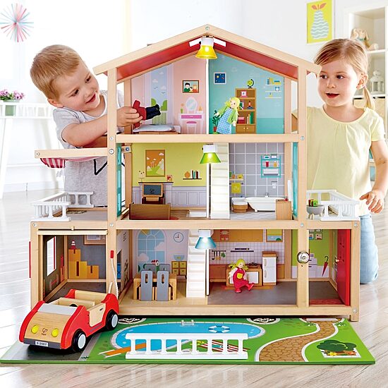 Hape Doll Family Mansion Dollhouse