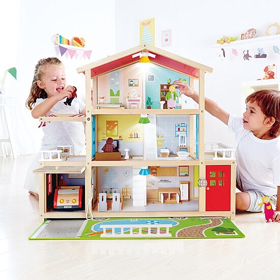 Hape Doll Family Mansion Dollhouse