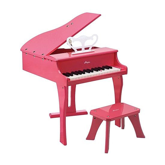 Hape Happy Grand Piano - Pink Musical Instrument