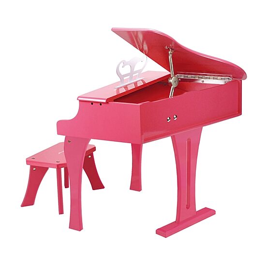 Hape Happy Grand Piano - Pink Musical Instrument