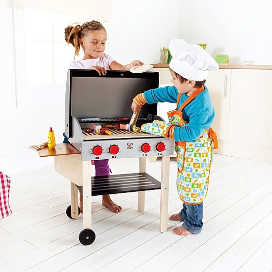 Hape Gourmet Grill - 22 Pcs Play Kitchen