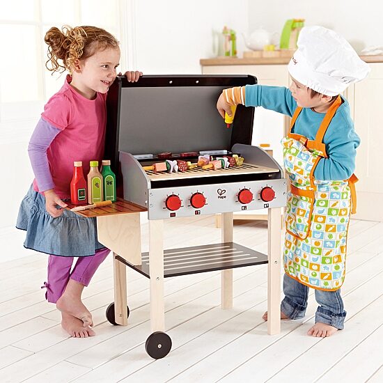 Hape Gourmet Grill - 22 Pcs Play Kitchen