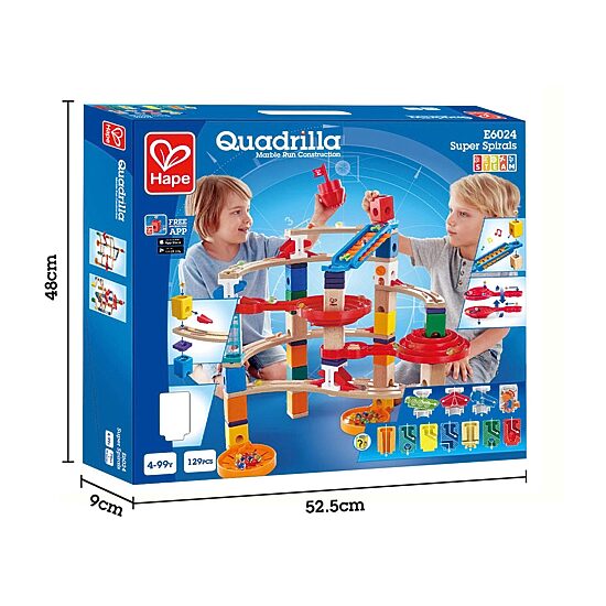 Hape Marble Run: Super Spiral Building Set
