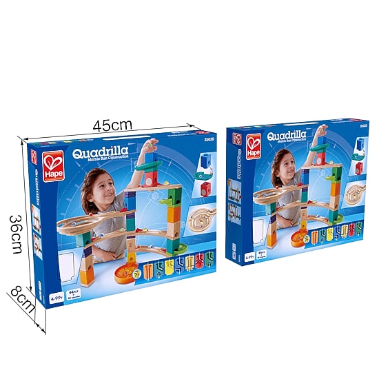 Hape Marble Run: Cliffhanger Building Set 11-pc.