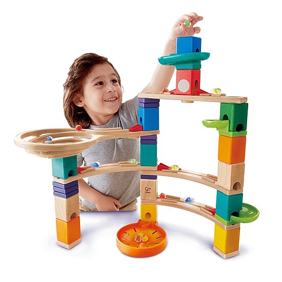 Hape Marble Run: Cliffhanger Building Set 11-pc.