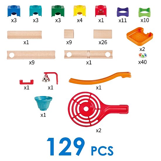 Hape Marble Run: Tricks N Twists Interactive Toy