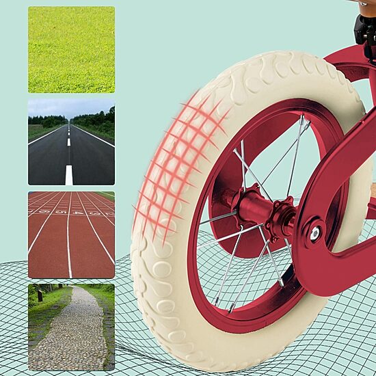 Hape Get Up & Go: Balance Bike - Red Unisex
