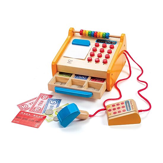 Hape Checkout Register Play Set Interactive Toy