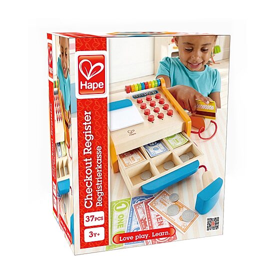 Hape Checkout Register Play Set Interactive Toy