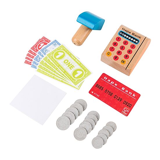Hape Checkout Register Play Set Interactive Toy