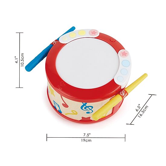Hape Electronic Drum Instrument Toy Musical Instrument