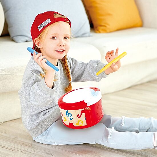 Hape Electronic Drum Instrument Toy Musical Instrument