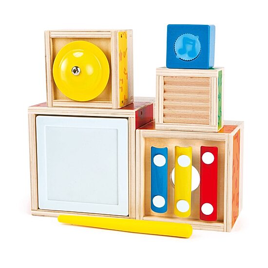 Hape Odyssey Stacking Music Set Interactive Toy