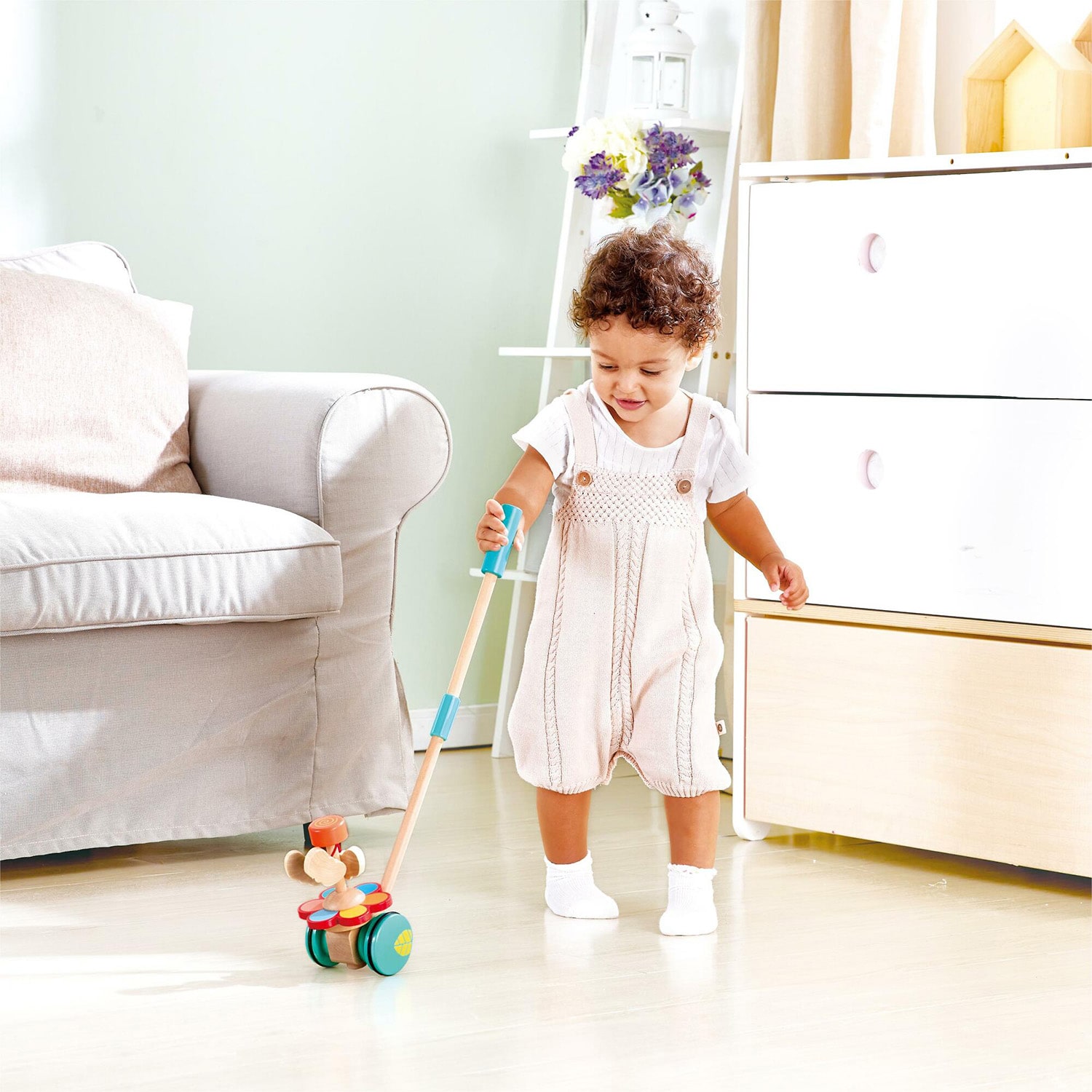Hape Push & Pull Dancing Butterflies Discovery Toy