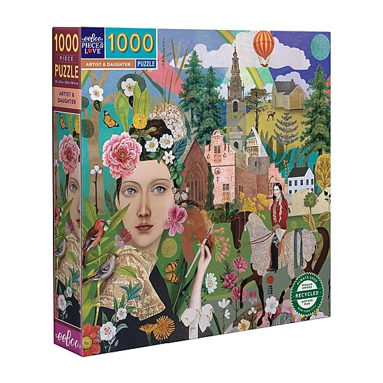Eeboo Artist N Daughter 1000-pc. Puzzle