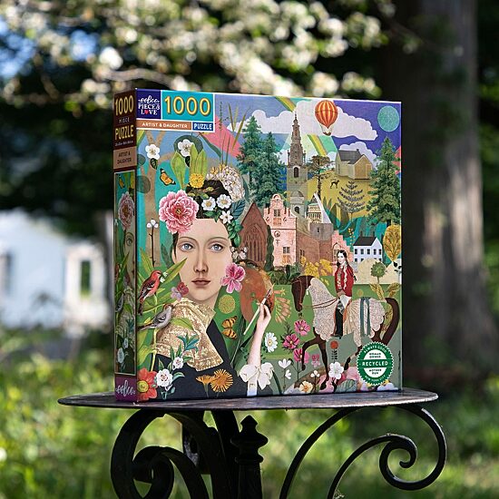Eeboo Artist N Daughter 1000-pc. Puzzle
