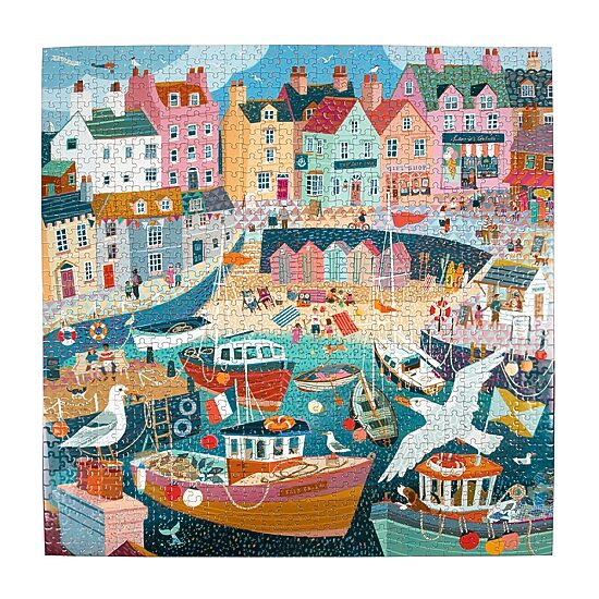 Eeboo Seaside Harbor 1000-pc. Puzzle