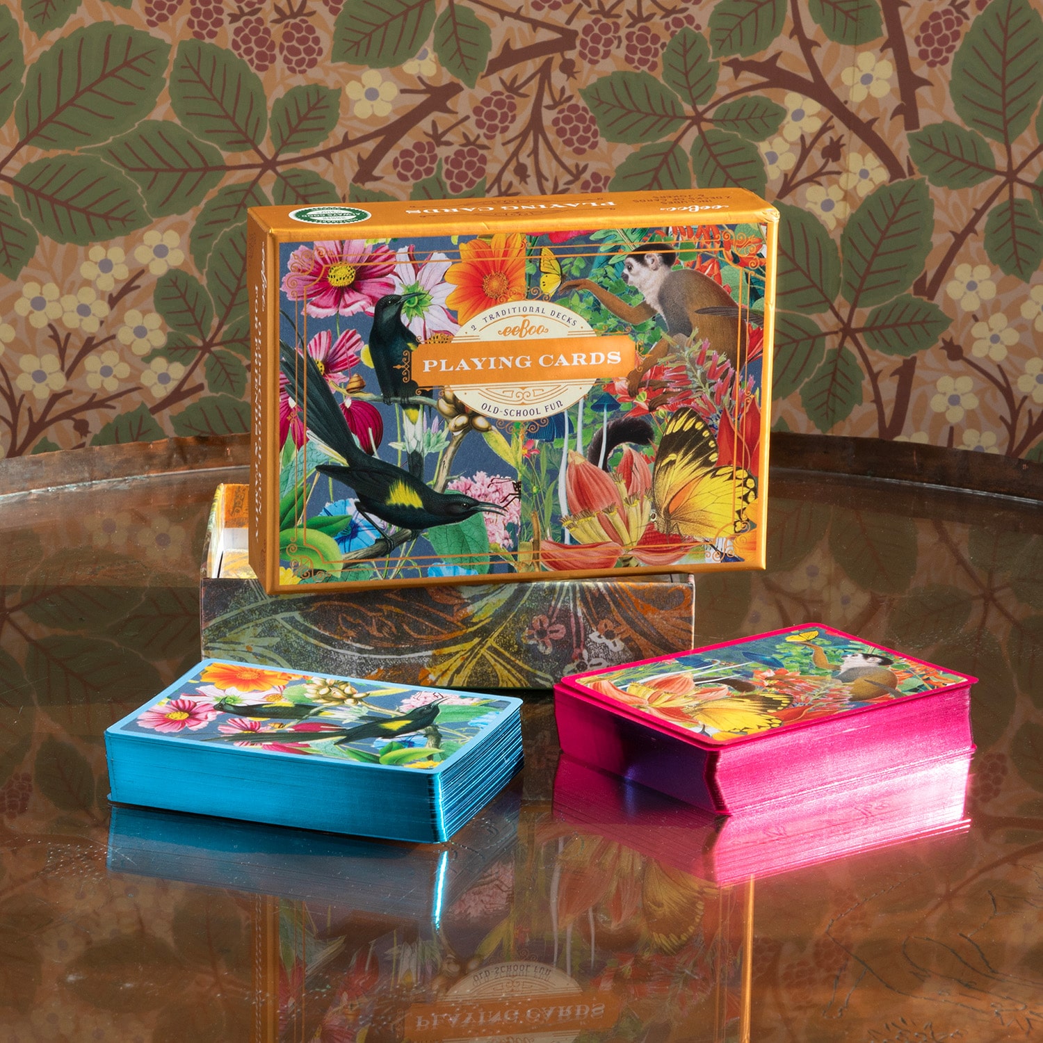 Eeboo Garden Of Eden Playing Cards 108-pc. Card Game