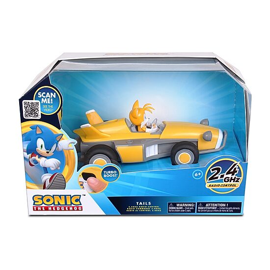 Team Racing Rc Tails The Fox 2-pc. Sonic the Hedgehog Car