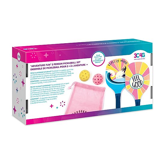 3C4G Adventure Fun Pickleball Set
