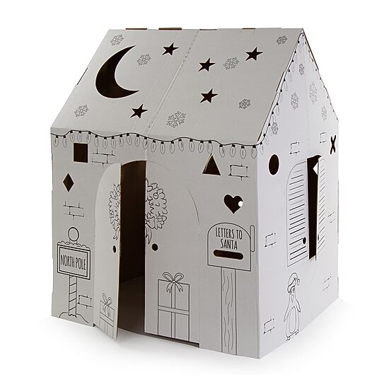 Easy Playhouse Holiday Cottage 2-pc. Coloring Set