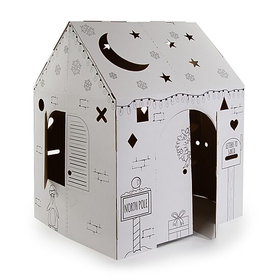Easy Playhouse Holiday Cottage 2-pc. Coloring Set
