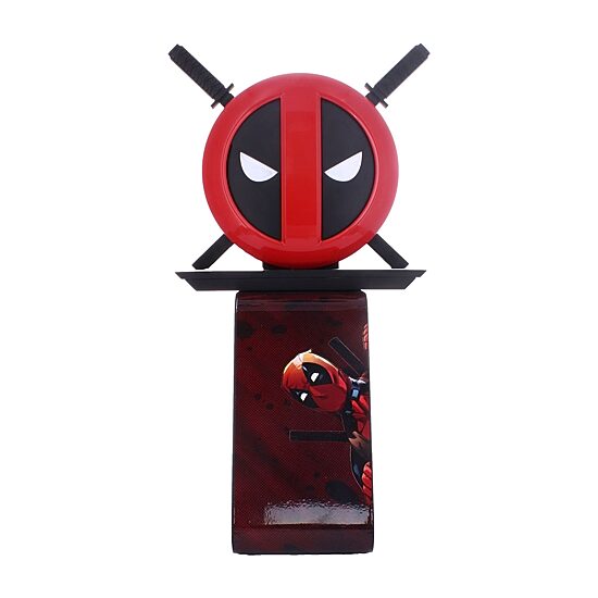 Exquisite Gaming Cable Guys Led Ikons Marvel Deadpool - Charging Phone & Controller Holder Marvel 2-pc. Gaming Accessory