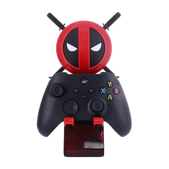 Exquisite Gaming Cable Guys Led Ikons Marvel Deadpool - Charging Phone & Controller Holder Marvel 2-pc. Gaming Accessory