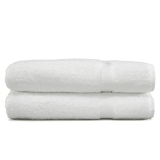 Linum Home Turkish Cotton Textiles Terry 2-pc 40" x 60" Bath Sheet Set