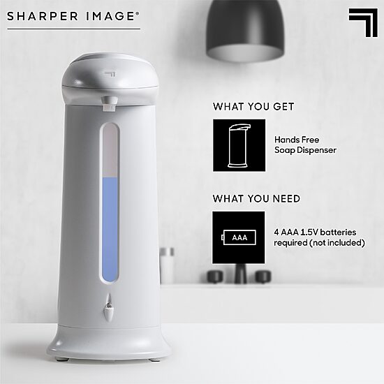 Sharper Image Touchless Sanitizer Dispenser