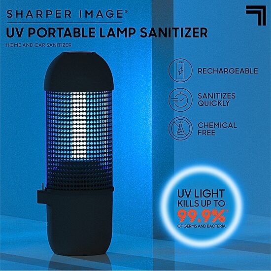 Sharper Image Sanitizer UV Portable Lamp