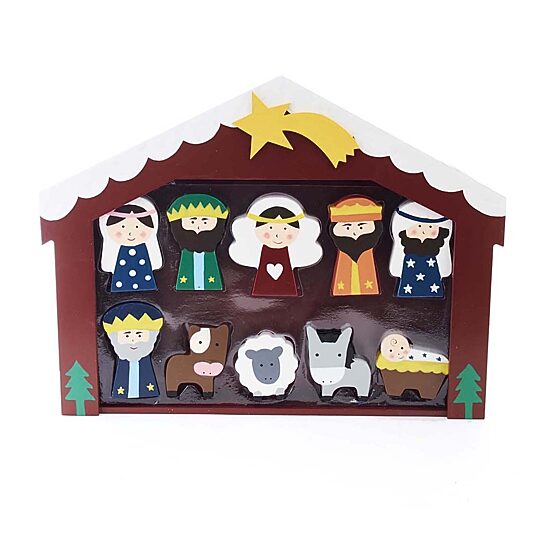 Kurt Adler 10-pc. Nativity Set