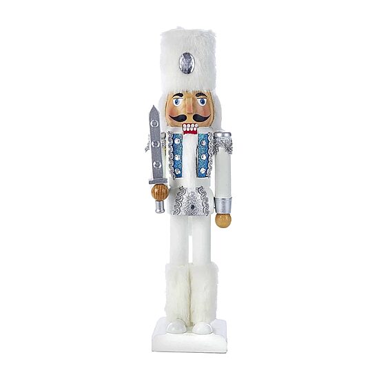 Kurt Adler 15-Inch White Russian Nutcracker