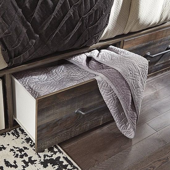 Signature Design by Ashley® Drystan Bookcase Bed with 2-Storage Drawers