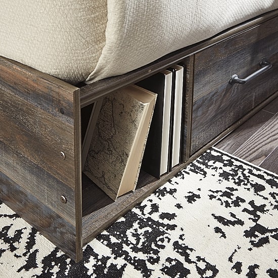 Signature Design by Ashley® Drystan Panel Storage Bed with 4-Drawers