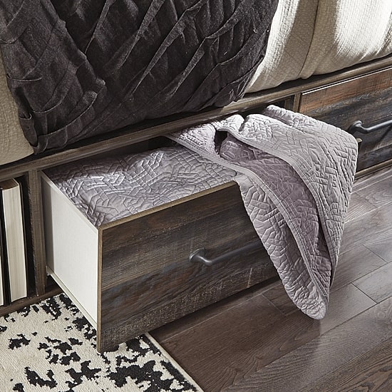 Signature Design by Ashley® Drystan Panel Storage Bed with 4-Drawers