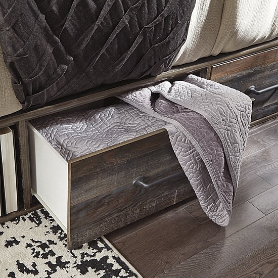 Signature Design by Ashley® Drystan Panel Bed with 2-Storage Drawers