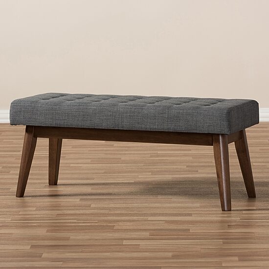 Elia Upholstered Tufted Bench