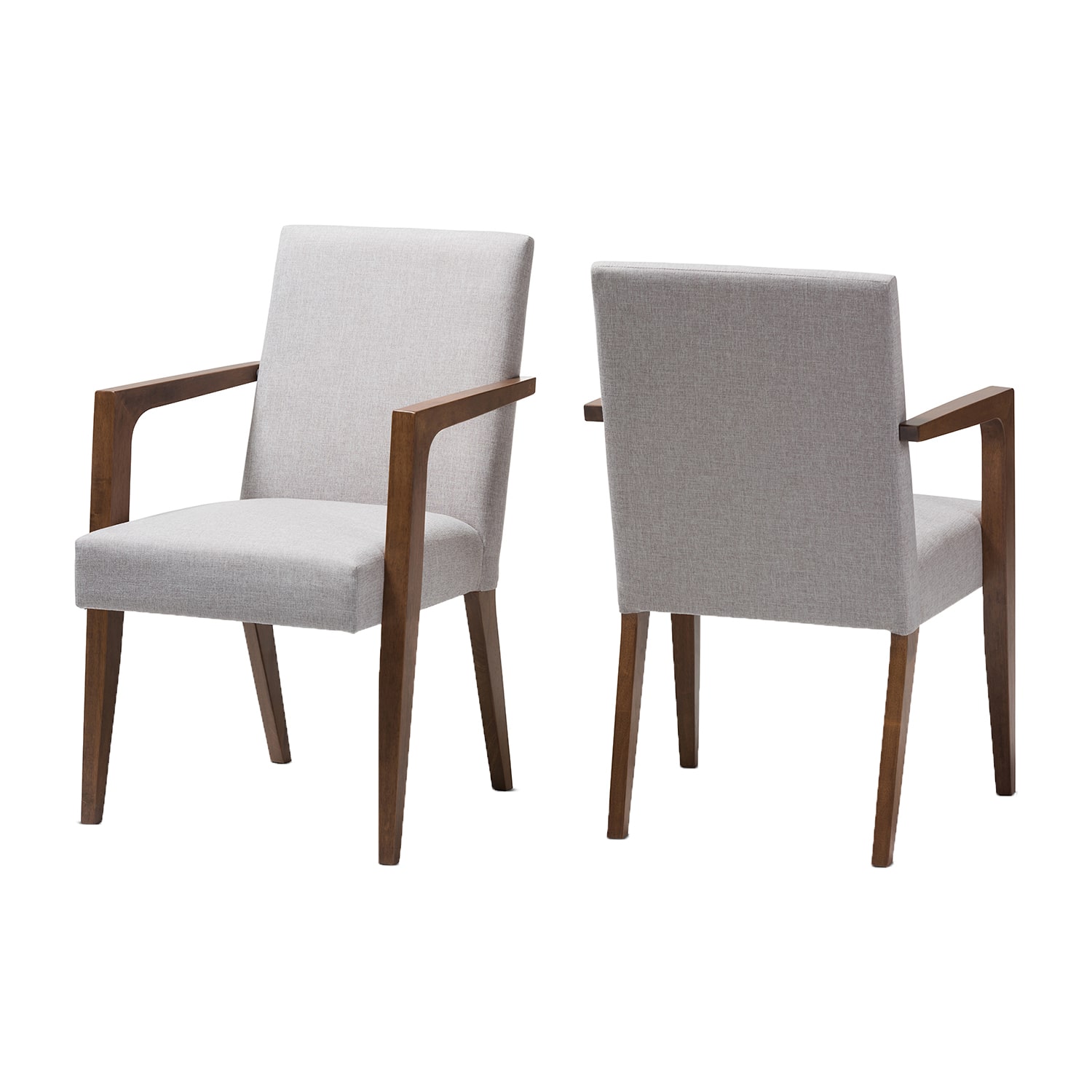 Andrea 2-Piece Dining Arm Chair