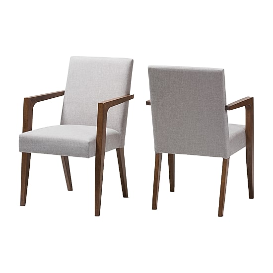 Andrea 2-Piece Dining Arm Chair