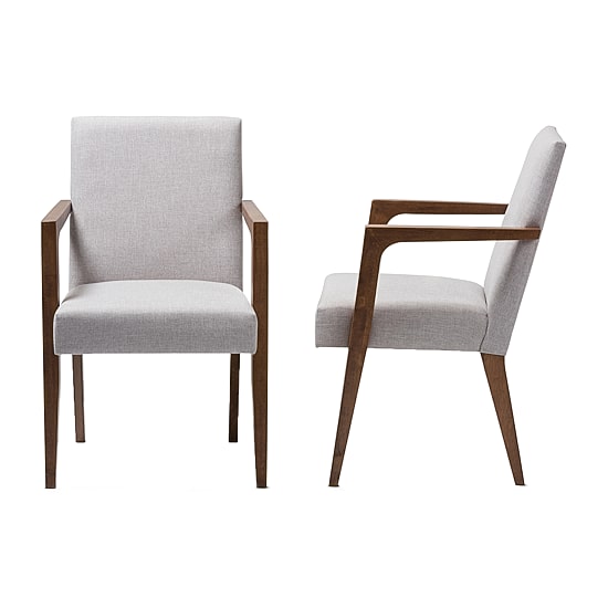 Andrea 2-Piece Dining Arm Chair