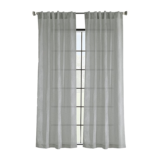 Habitat Trenton Rod Pocket Back Tab Light-Filtering Single Curtain Panel