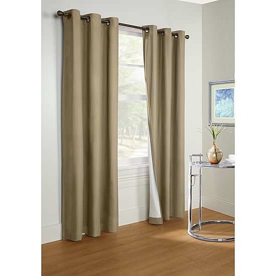 THERMALOGIC™ Prelude Grommet Top Energy Saving Light-Filtering Single Curtain Panel