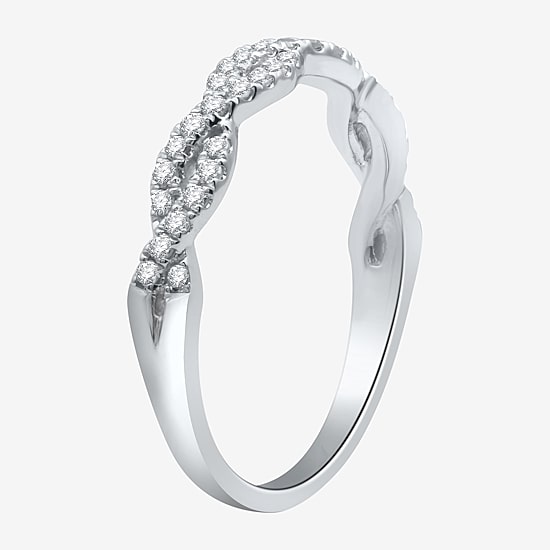 (H-I / I1) Womens 1 1/2 CT. T.W. Lab Grown White Diamond 10K Gold Cushion Side Stone Halo Bridal Set