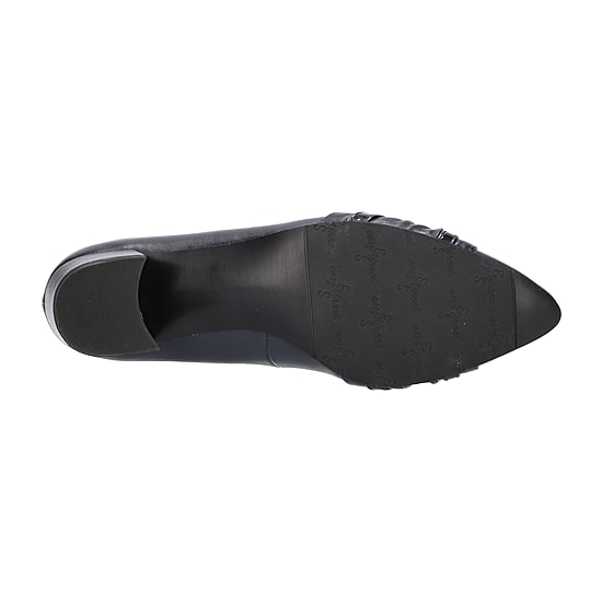 Easy Street Millie Womens Pointed Closed Toe Block Heel Pumps
