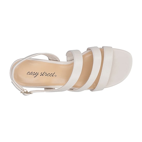 Easy Street Womens Como Heeled Sandals